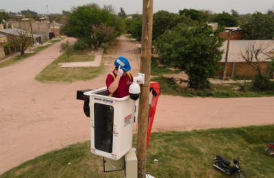 En Sáenz Peña ya son más de 600 las cámaras de videovigilancia instaladas