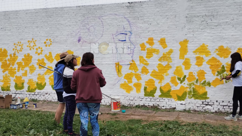 A un año del femicidio de María Luz pintarán un mural