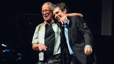 Por primera vez, Fernando Cabrera y Hugo Fattoruso juntos sobre las tablas