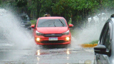 Llegó la lluvia a la provincia, pero con escasos milimetrajes