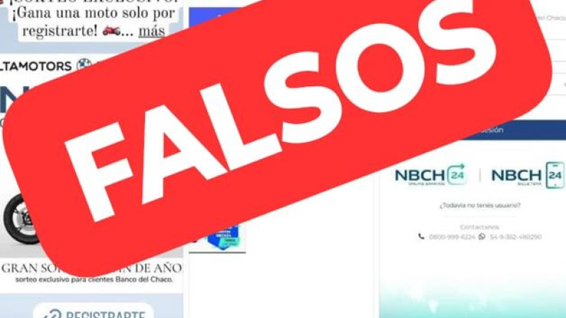El Nuevo Banco del Chaco advierte por intentos de estafas en redes sociales
