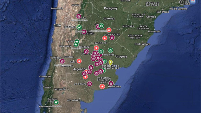 Innovador mapa online del INTA para ensayos de larga duración