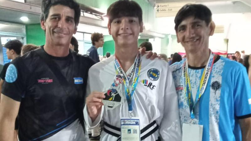 El chaqueño Thiago Cardozo, plata y buenas sensaciones en el Mundial