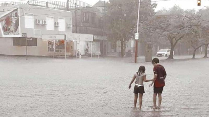 Diluvio de dos horas generó inconvenientes en el Gran Resistencia