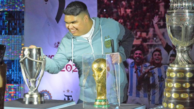 Las copas de la "Scaloneta" estarán otra vez en el Chaco