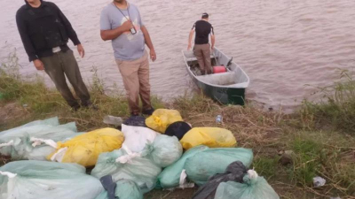 Nuevo golpe al narcotráfico: incautan más de ochenta kilos de marihuana