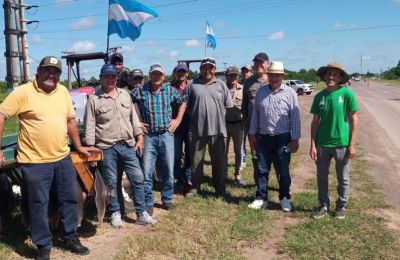 Continúa el reclamo de asistencia de Consorcios Productivos en San Martín