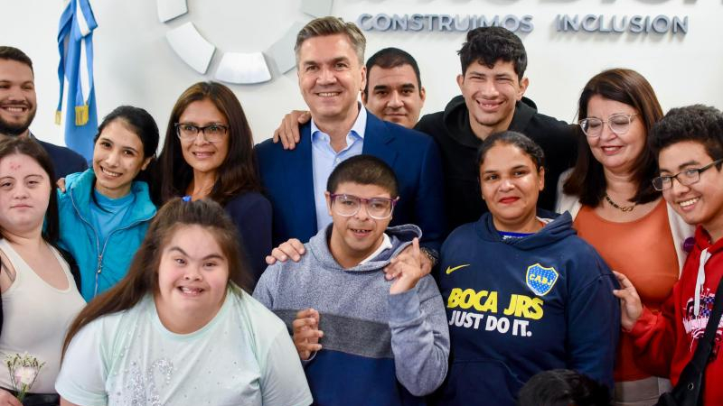 Zdero ratificó compromiso por la inclusión en el Chaco