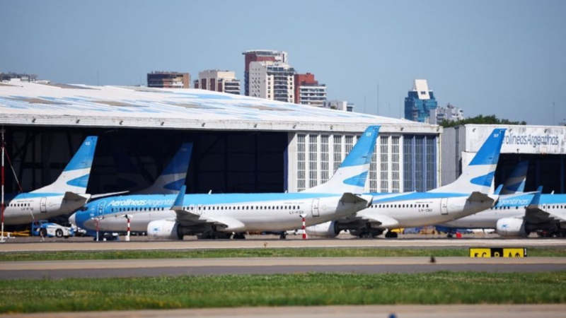 Axel Kicillof anunció que la Provincia de Buenos Aires quiere quedarse con el control de Aerolíneas Argentinas