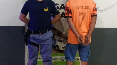 Un hombre detenido luego de intentar lesionar a su expareja con un trozo de hierro
