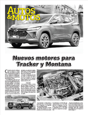 Nuevos motores para Tracker y Montana