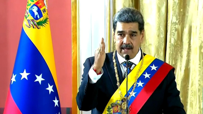 Nicolás Maduro asumió la presidencia en Venezuela por tercera vez consecutiva