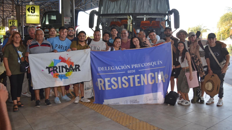 Delegación resistenciana rumbo a Cosquín 2025