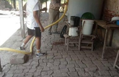 Sameep continúa con la asistencia de agua potable en el interior