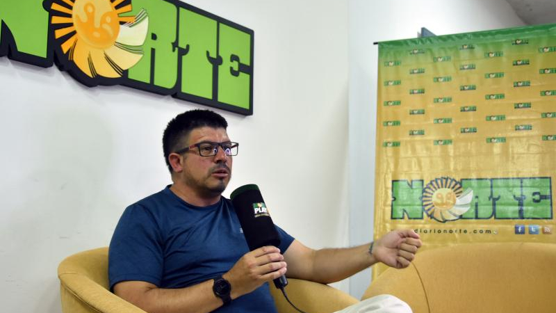 El escritor creó una ficción que se mueve en un terreno de mucha subjetividad