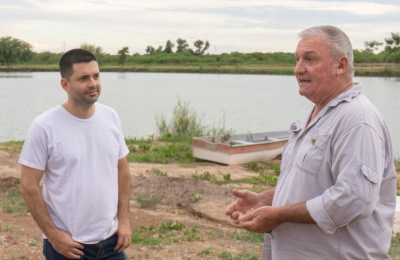 Avanzan las obras del parque sur del Complejo Ecológico Municipal