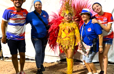 El mejor carnaval centrochaqueño a puro brillo en Quitilipi