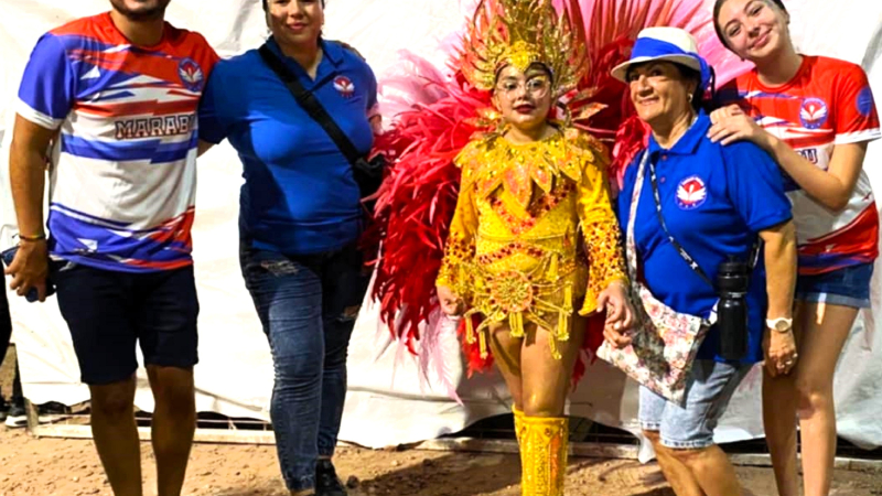 El mejor carnaval centrochaqueño a puro brillo en Quitilipi