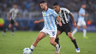 Botafogo - Racing: hora, formaciones y dónde ver en vivo