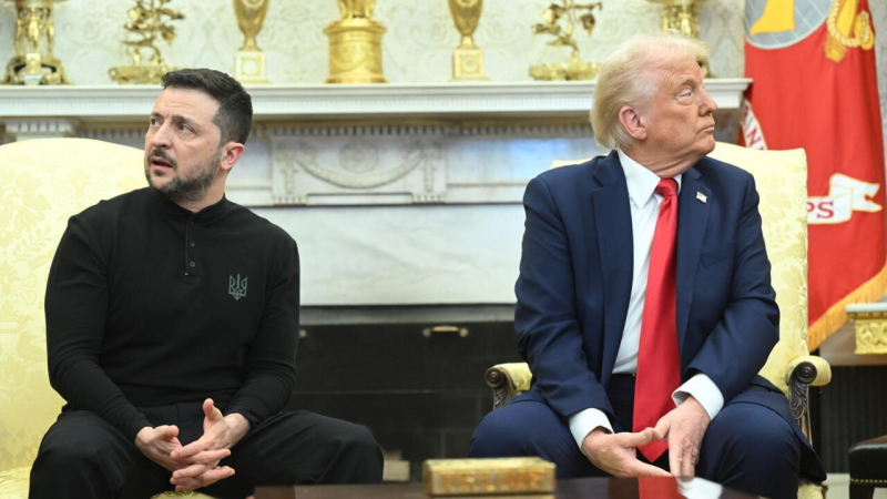 Fuerte cruce entre Trump y Zelenski en la Casa Blanca