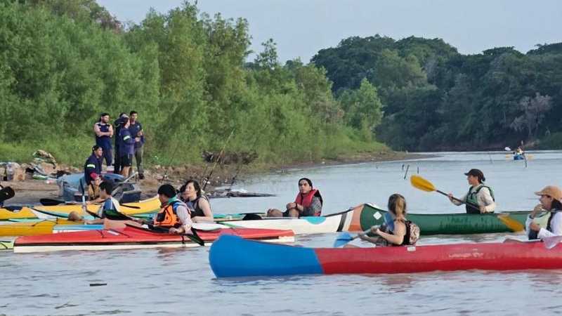 Lo que dejó la marcha nacional Remar Contracorriente en su paso por el Chaco