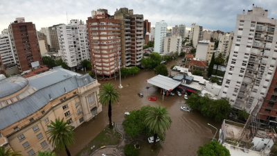 Lluvias torrenciales y cambio climático