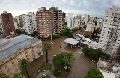 Lluvias torrenciales y cambio climático
