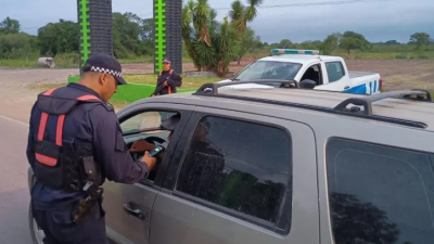 La policía detectó 39 conductores alcoholizados durante el fin de semana