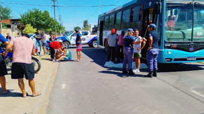 Un peatón murió atropellado por un colectivo