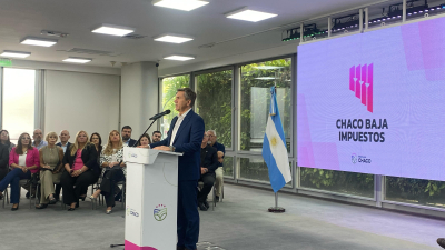El gobernador anunció una reducción de impuestos provinciales