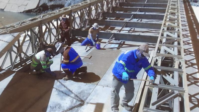 Personal de Vialidad destaca la continuidad del trabajo a pesar del complejo escenario