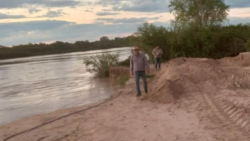 Trabajos de Sameep para evitar que se afecte la potabilización de la planta de El Pintado