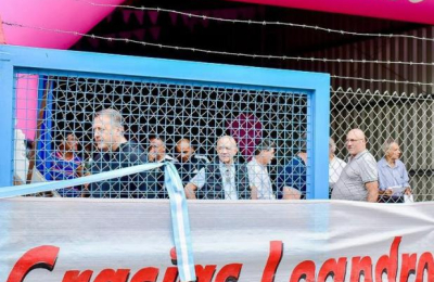 Zdero inauguró el microestadio del Club Social y Deportivo barrio UPCP