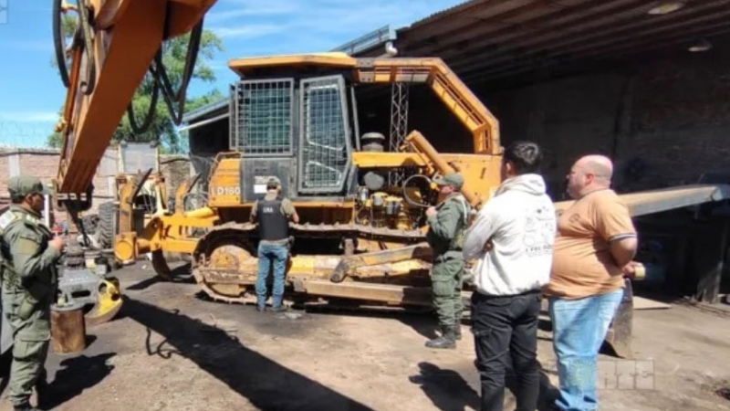 Incautan maquinarias al empresario Nardelli por desobedecer cinco veces a la Justicia Federal