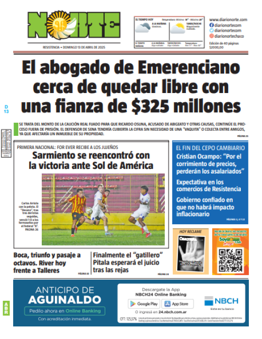 Edición del 13-04-2025