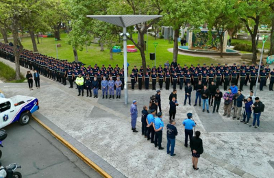 Refuerzan la presencia policial con despliegue de 800 agentes en la vía pública