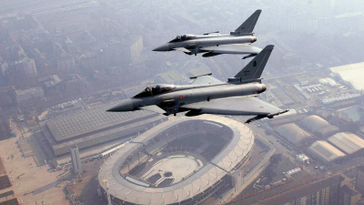 Italia desplegará "eurofighters" y un destructor para la seguridad en el funeral del papa