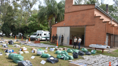 Incineraron casi dos toneladas de estupefacientes en el Horno Pirolítico del Poder Judicial