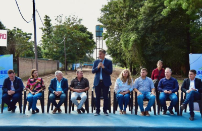 Zdero inauguró acueducto que mejora la calidad de vida de 400 familias