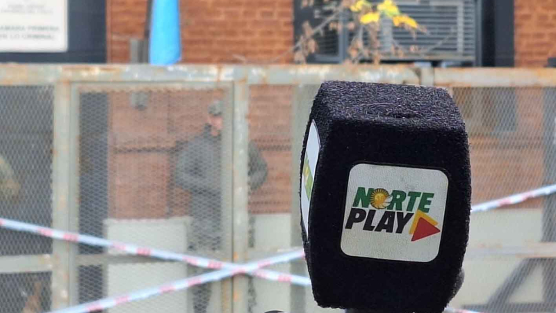 Un "corralito" para la prensa en la sala de audiencias para registrar imágenes