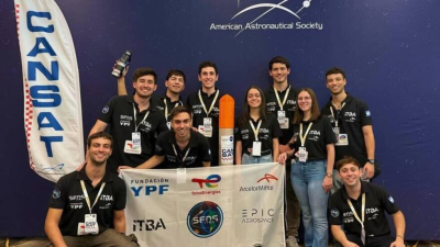 Estudiantes argentinos ganaron la Competencia CanSat organizada por la NASA