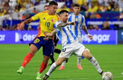 La Scaloneta, con el capitán Messi y el once de gala, enfrenta a Colombia