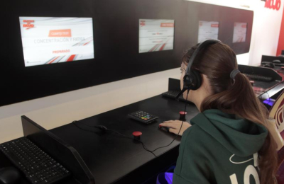 Con un juego interactivo se testean reflejos al conducir