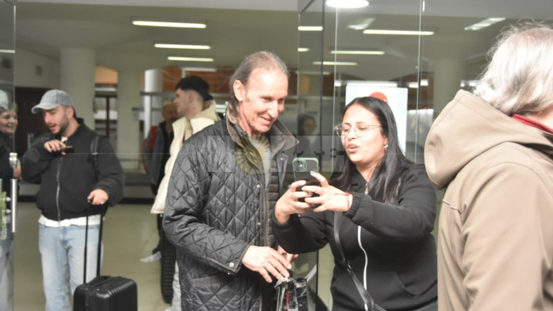 Skay Beilinson ya está en Resistencia y se prepara para un nuevo show