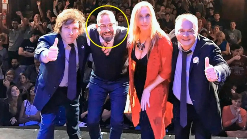 El actor amigo de Javier y Karina Milei que recibe más presupuesto que el Garrahan