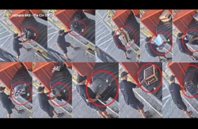 Imágenes acreditarían que valijas de un vuelo privado de Miami entraron sin control