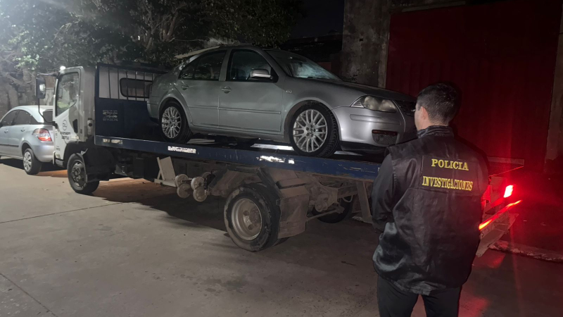 Secuestran auto "mellizo" usado para delitos en Villa Río Negro