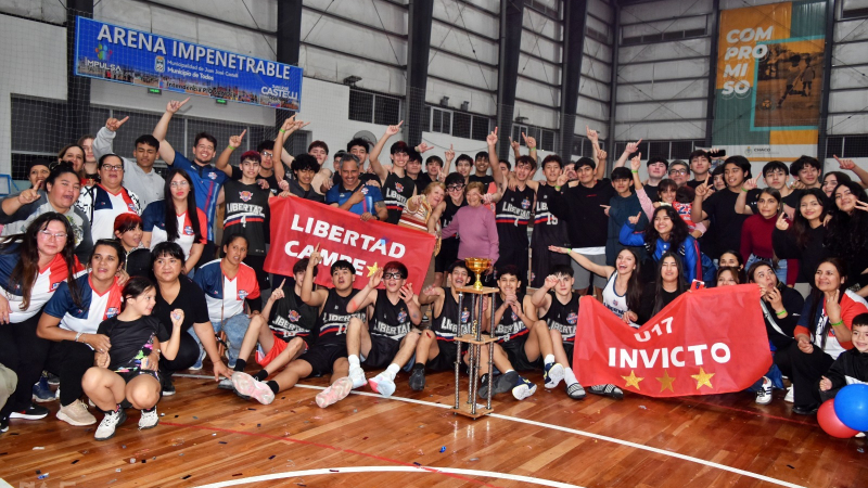 Libertad de Castelli: una cantera de talentos que brilla en el básquet chaqueño