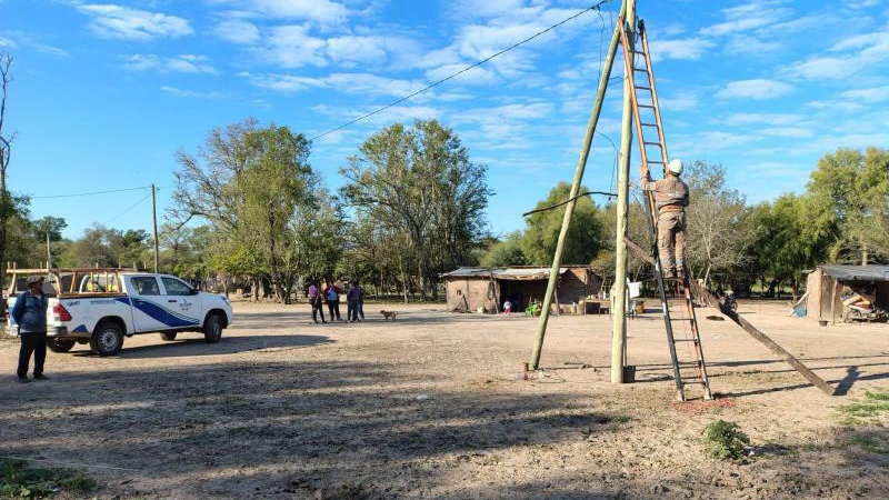 Secheep refuerza infraestructura eléctrica en toda la provincia