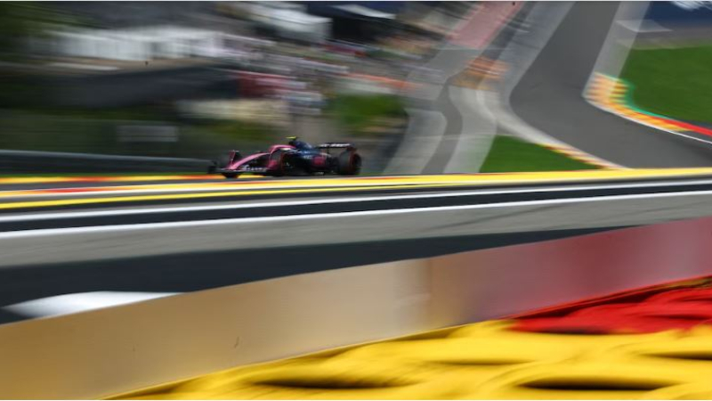 Franco Colapinto largará 17° la carrera principal del Gran Premio de Bélgica
